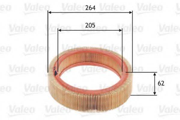 VALEO 585607 Повітряний фільтр