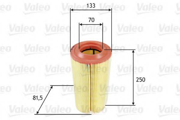 VALEO 585649 Повітряний фільтр