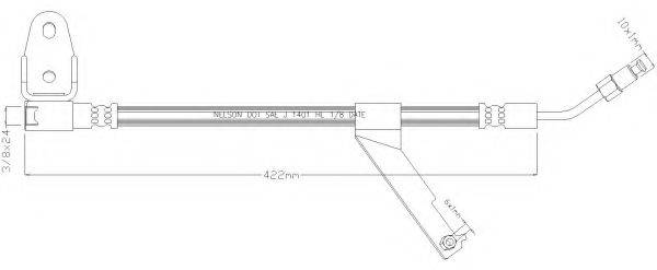REMKAFLEX 5016 Гальмівний шланг