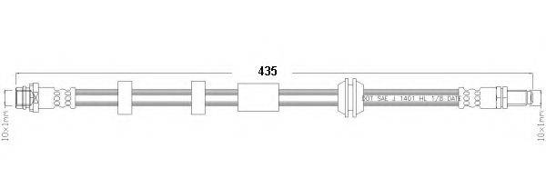 REMKAFLEX 5807 Гальмівний шланг