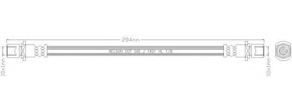 REMKAFLEX 6045 Гальмівний шланг