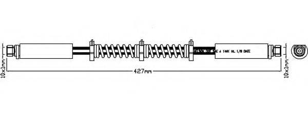 REMKAFLEX 7390 Гальмівний шланг