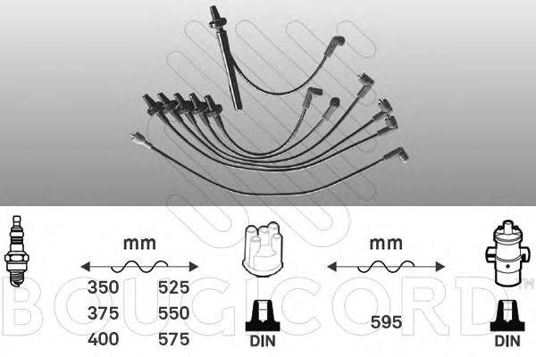 BOUGICORD 3497 Комплект дротів запалювання