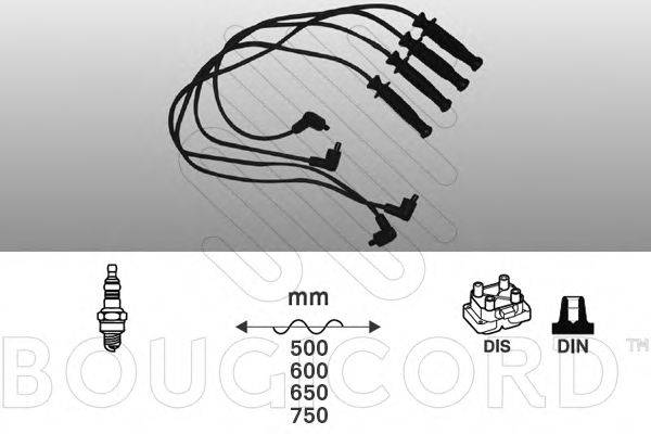BOUGICORD 8111 Комплект дротів запалювання