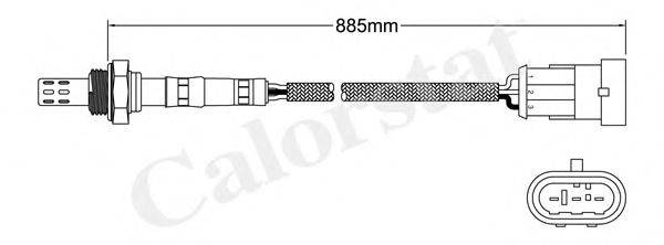 CALORSTAT BY VERNET LS130256 Лямбда-зонд