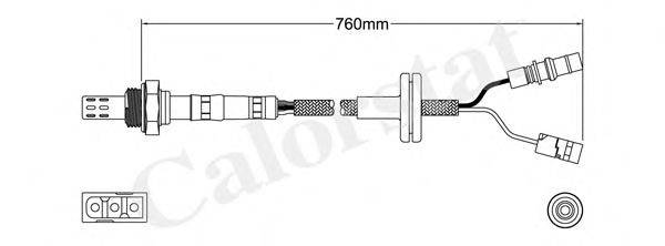CALORSTAT BY VERNET LS140262 Лямбда-зонд