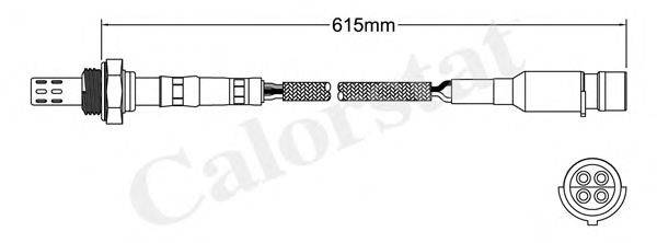 CALORSTAT BY VERNET LS140434 Лямбда-зонд