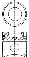 NURAL 8728310010 Поршень
