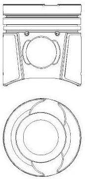 NURAL 8712450000 Поршень