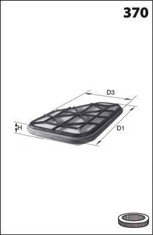 MECAFILTER EL3266 Повітряний фільтр