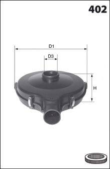 MECAFILTER L3411 Повітряний фільтр