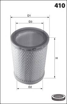 MECAFILTER 110 Повітряний фільтр