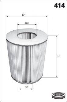 MECAFILTER EL3955 Повітряний фільтр