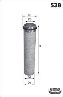 MECAFILTER FA3435 Фільтр додаткового повітря