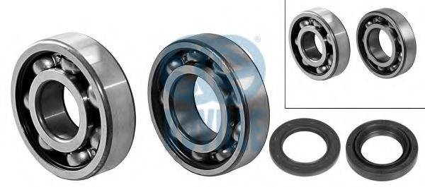 RUVILLE 8102 Комплект підшипника маточини колеса