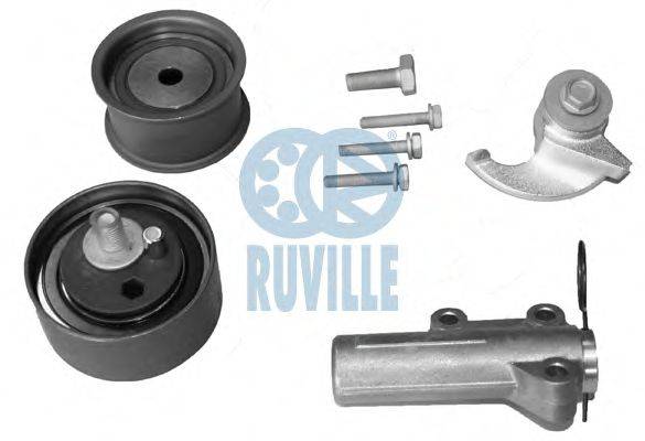 RUVILLE 5549051 Комплект роликів, зубчастий ремінь