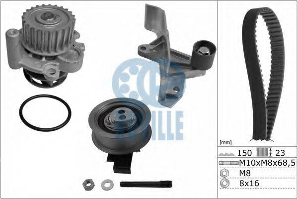 RUVILLE 56364711 Водяний насос + комплект зубчастого ременя