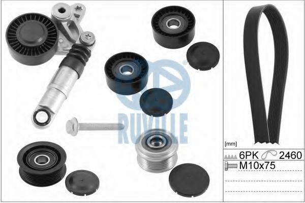 RUVILLE 5635882 Полікліновий ремінний комплект