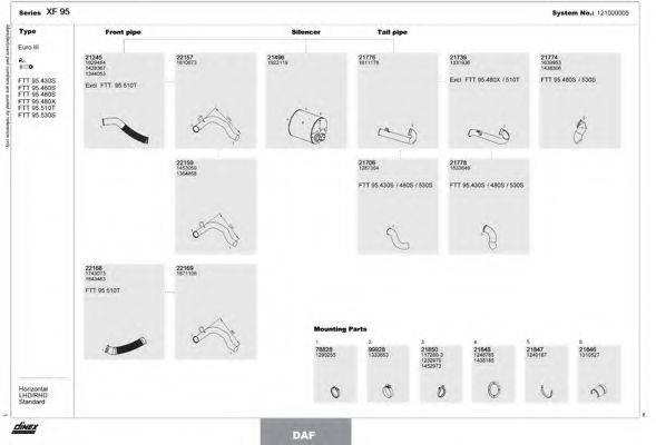 DINEX 121000005 Система випуску ОГ