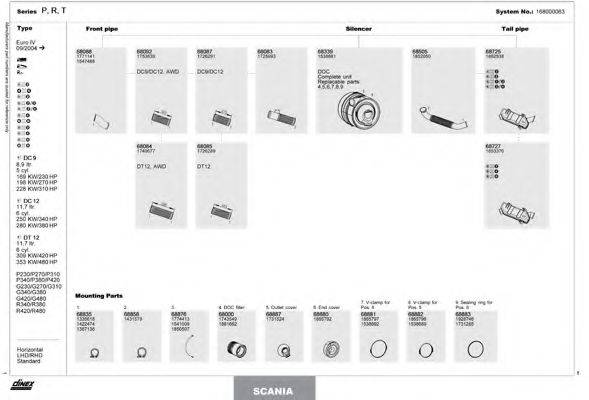 DINEX 168000063 Система випуску ОГ