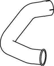 DINEX 21799 Труба вихлопного газу