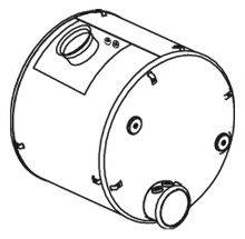 DINEX 21453 Середній глушник вихлопних газів
