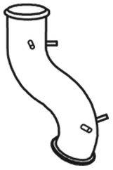 DINEX 21505 Труба вихлопного газу