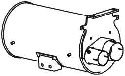 DINEX 47346 Середній глушник вихлопних газів