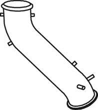 DINEX 21519 Труба вихлопного газу