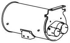 DINEX 47344 Середній глушник вихлопних газів