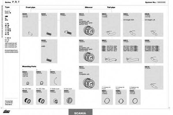 DINEX 168000080 Система випуску ОГ