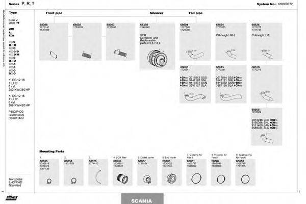 DINEX 168000072 Система випуску ОГ