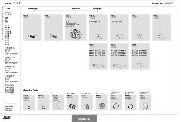 DINEX 168000078 Система випуску ОГ
