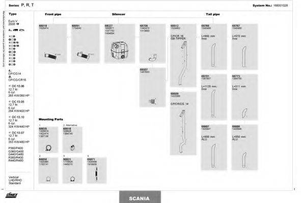 DINEX 168001028 Система випуску ОГ
