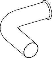 DINEX 47641 Труба вихлопного газу