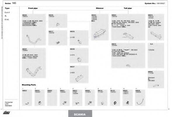 DINEX 168100027 Система випуску ОГ