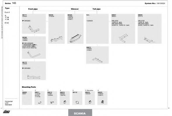 DINEX 168100029 Система випуску ОГ