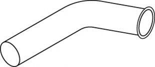 DINEX 68649 Труба вихлопного газу