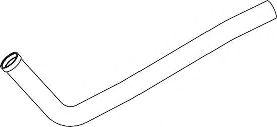 DINEX 68206 Труба вихлопного газу