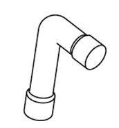 DINEX 68225 Труба вихлопного газу