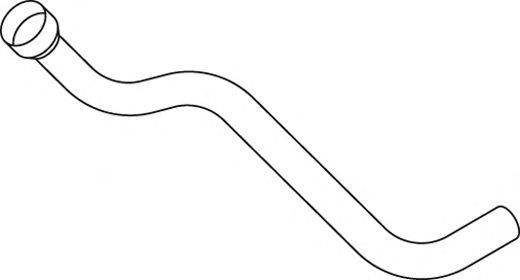 DINEX 68229 Труба вихлопного газу