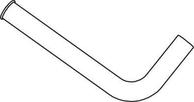 DINEX 47711 Труба вихлопного газу