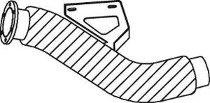 DINEX 48186 Труба вихлопного газу