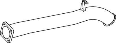 DINEX 47620 Труба вихлопного газу