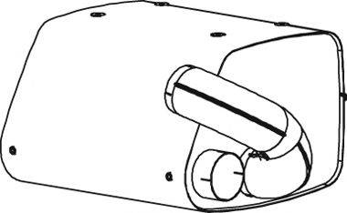 DINEX 47341 Середній/кінцевий глушник ОГ