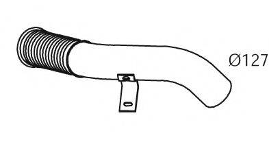 DINEX 21281 Труба вихлопного газу