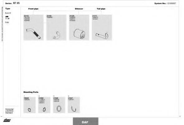 DINEX 121000007 Система випуску ОГ