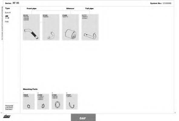 DINEX 121000068 Система випуску ОГ
