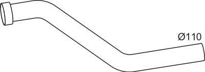 DINEX 68111 Труба вихлопного газу