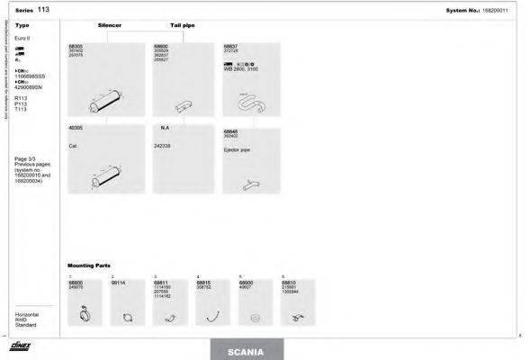 DINEX 168200011 Система випуску ОГ